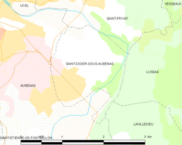 Saint-Didier-sous-Aubenas - Localizazion