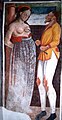 Kifodini cha Mt. Agatha kilivyochorwa na (Giovan Pietro da Cemmo), Esine, mwaka 1491 hivi.