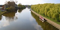 River Nene from Frank Perkins Parkway, Peterborough