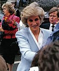 Diana i Bristol i maj 1987.
