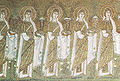 Ravenna, Basilica di Sant'Apollinare nuovo, Kesi ya Mabikira.