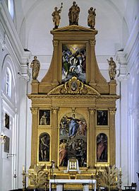 Retablo mayor de Santo Domingo el Antiguo (Toledo), pintado por El Greco.