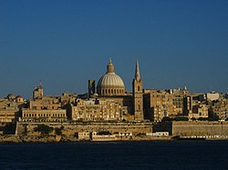 Pogled na Valletto iz Slieme