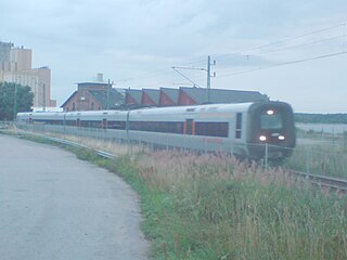 Öresunds-train in Sölvesborg