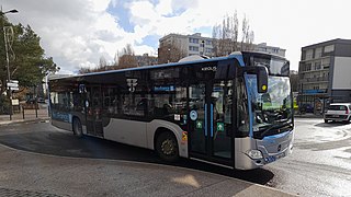 Mercedes-Benz Citaro C2 no 826 sur la ligne DM2A à Saint-Michel-sur-Orge.