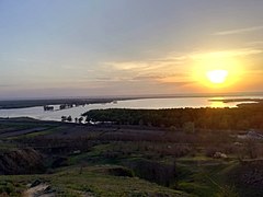 Puesta de sol en Lacul Beleu