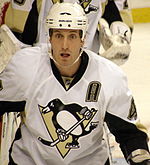 Brooks Orpik avec les Penguins de Pittsburgh.