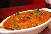 Butter chicken eus India