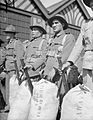 Image 21Men of the Māori Battalion, New Zealand Expeditionary Force, after disembarking at Gourock in Scotland in June 1940 (from History of New Zealand)