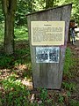 Kobeltruhe-Infotafel mit Foto von 1910