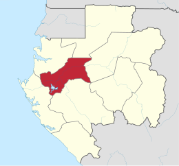 Provincia di Moyen-Ogooué – Localizzazione