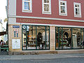 Das Ginkgo-Museum am Marktplatz in Weimar.