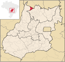 Kaart van Novo Planalto