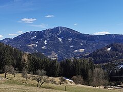 Nordseite des Hochlantsch