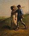 Jean-François Millet: Auf dem Weg zur Arbeit 1851–1853