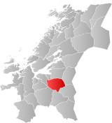 Selbu within Trøndelag