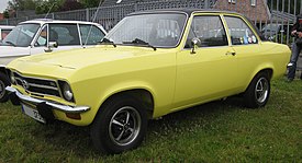 Opel Kadett D Coupé Fastback (1974).