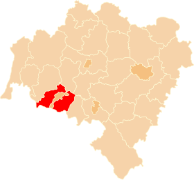 Localisation de Powiat de Jelenia Góra