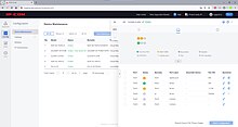 Exemplu de platformă cloud de management unificat, IP-COM ProFi Cloud, în care au fost adoptate mai multe switch-uri, AP-uri și routere și se permite configurarea și monitorizarea de la distanță.