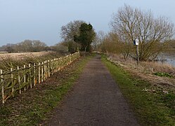 Public bridleway towards Gunthorpe Bridge - geograph.org.uk - 4869011.jpg