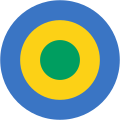 Gabon 1960 to present A simple tri-color roundel has been used since independence