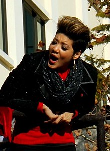 Tessanne Chin at 2014 Rose Parade