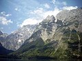 Bilck vom Königssee auf die Watzmannostwand