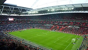 Стадион «Уэмбли» принял финальный матч турнира.