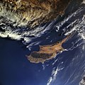 Zypern aus dem Weltall gesehen