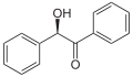 Deutsch: Struktur von (R)-Benzoin English: Structure of (R)-Benzoin