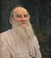 Portrett av Lev Tolstoj kort før hans død (1908)