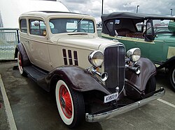 Сэдан Chevrolet CA 1933 року