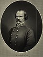 Albert Sidney Johnston wearing one version of Three Gold Stars and Wreath on a General's Collar