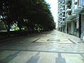 深圳小街 Sidewalk in Shenzhen, China