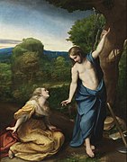 Noli me tangere by Correggio