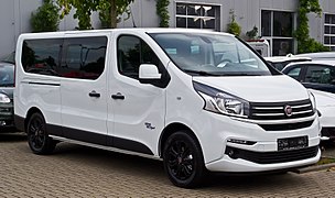 Fiat Talento de segunda generación, modelo de vehículo que se usó en el ataque.