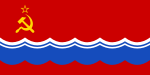Estniska SSR:s flagga, 1953-1990.