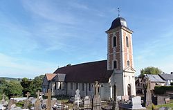 Skyline of Le Mesnil-sur-Blangy