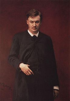 REPIN, Ilja: Portrét skladateľa (1887)