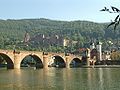 Heidelberg, Germany. Castle and "Alte Brücke"