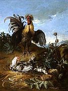 Jean-Baptiste Oudry, Galo e galiña.