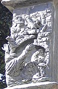 Jochanan ben Sakkai: Judovski misticizemi, bronast relief iz Knesset Menorah