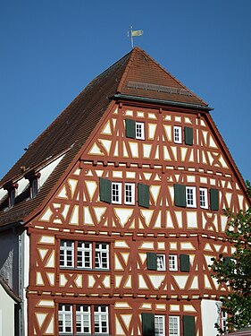 Neunhellerhaus, Marktplatz 10, in 2011