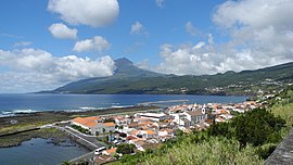 View of the Lajes Bay