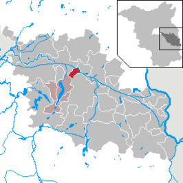 Kaart van Langewahl