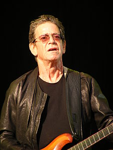 O musico y cantaire estausunidense Lou Reed.