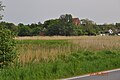 Dorf und Kirche auf dem Berg in Neuenkirchen