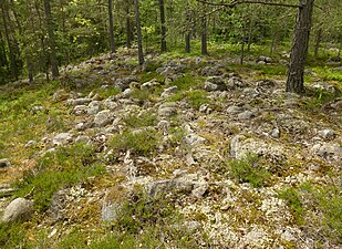 Klapperstensfältet i nordost