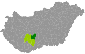 Localizarea districtului în cadrul județului și a țării