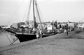 Port de Palamós als anys 50.